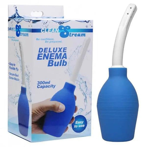 CleanStream Deluxe Enema Bulb -  Unisex Douche XR Brands Discreet Intimate Essentials.