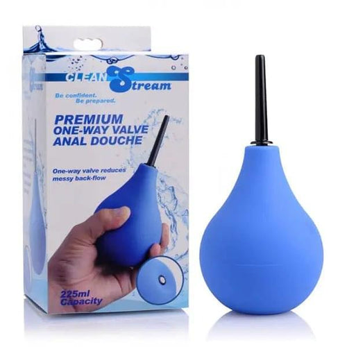 CleanStream Premium One-Way Valve Anal Douche -  Unisex Douche XR Brands Discreet Intimate Essentials.