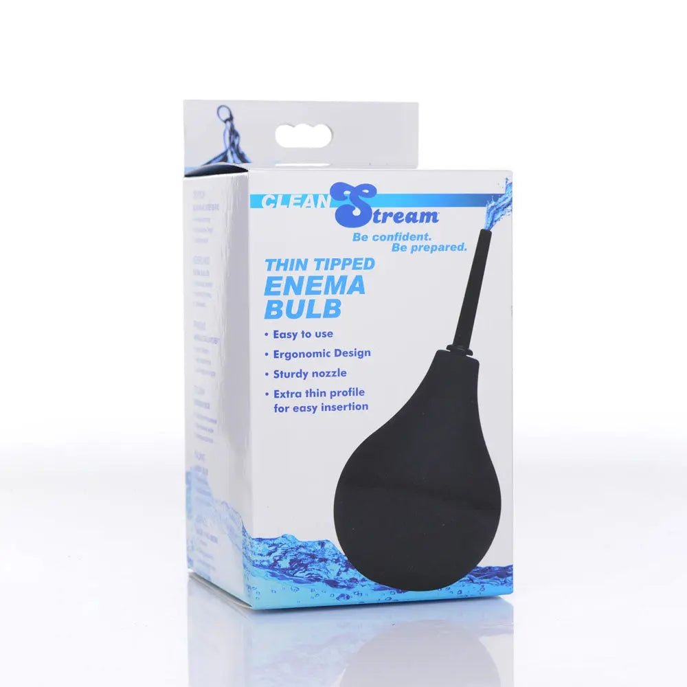 Shop affordable quality CleanStream Thin Tip Silicone Enema Bulb - Unisex Douche - Discreet Intimate Essentials - HEALTH CARE - XR Brands
