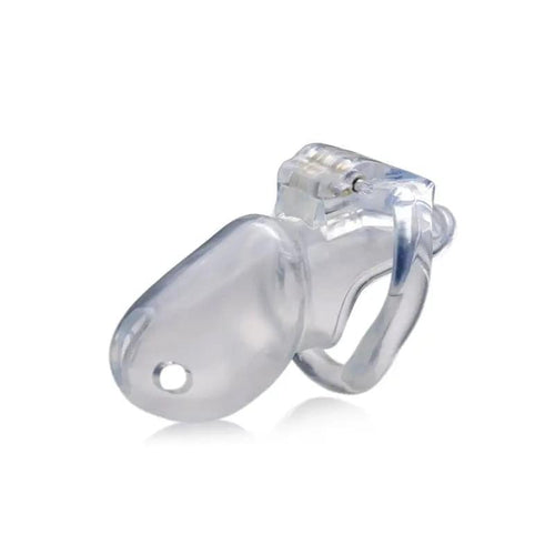 Clear Captor Chastity Cage Large Master Series Discreet Intimate Essentials.