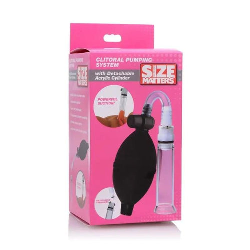 Clitoral Pumping System Size Matters Discreet Intimate Essentials.