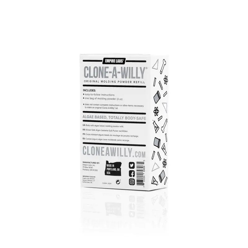 Shop affordable quality Clone A Willy Kit Molding Powder Refill 85g Box - Discreet Intimate Essentials - Adult Toys - Clone a Willy