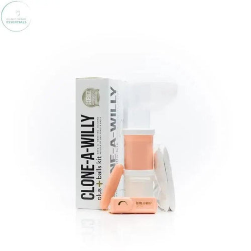 Clone a Willy Plus Balls Kit Light Skin Tone Clone a Willy Discreet Intimate Essentials.