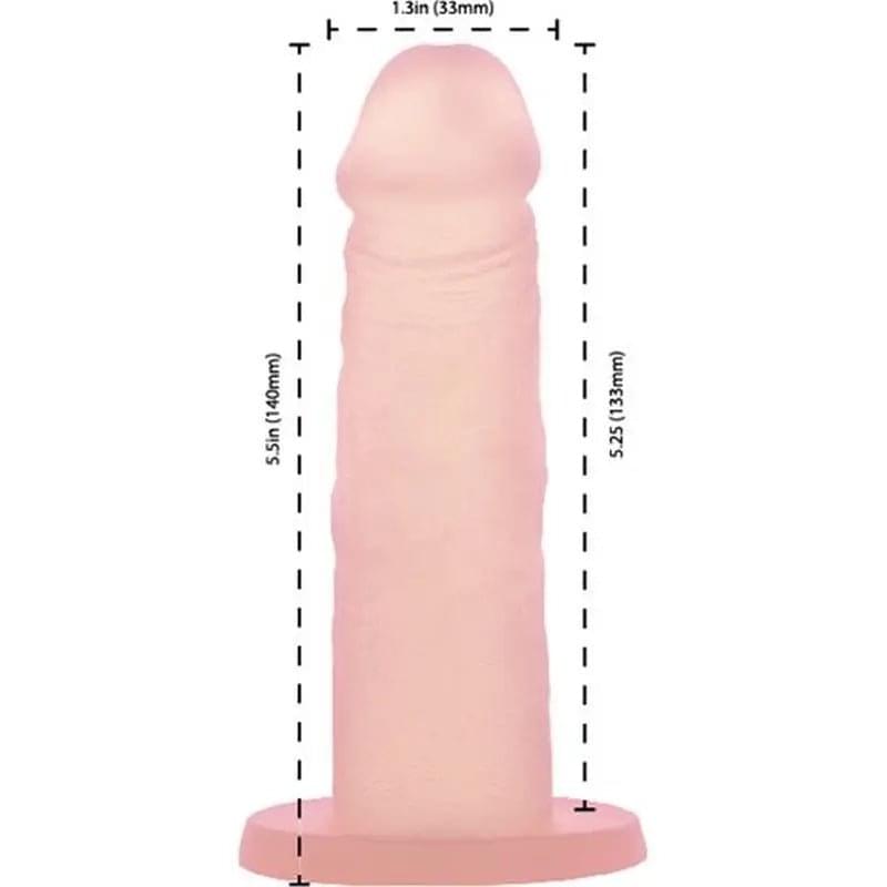 Cocktails Dildo Peach Bellini 5.5in Addiction Discreet Intimate Essentials.