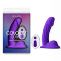 Shop affordable quality Colours Curve - Vibrating 5'' Dildo - 12.6 cm USB Rechargeable Vibrating Dildo with Wireless Remote - Discreet Intimate Essentials - DONGS - NS Novelties