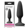 Shop affordable quality Colours Pleasures - Black Small Butt Plug - Discreet Intimate Essentials - ANAL TOYS - NS Novelties