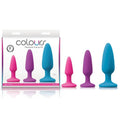 Shop affordable quality Colours Pleasures Trainer Kit - Butt Plugs - Set of 3 Sizes - Discreet Intimate Essentials - ANAL TOYS - NS Novelties