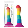 Colours Pride Edition - 6'' Wave - Rainbow 15.2 cm Dong NS Novelties Discreet Intimate Essentials.