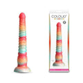 Colours Stacked - 9'' Dildo - Red/Gold - Red/Gold 23 cm Fantasy Dildo NS Novelties Discreet Intimate Essentials.