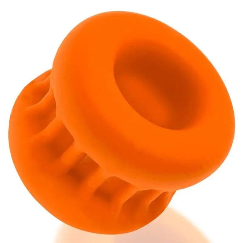 Core Grip Squeeze Ball Stretcher Orange Ice OxBalls Discreet Intimate Essentials.