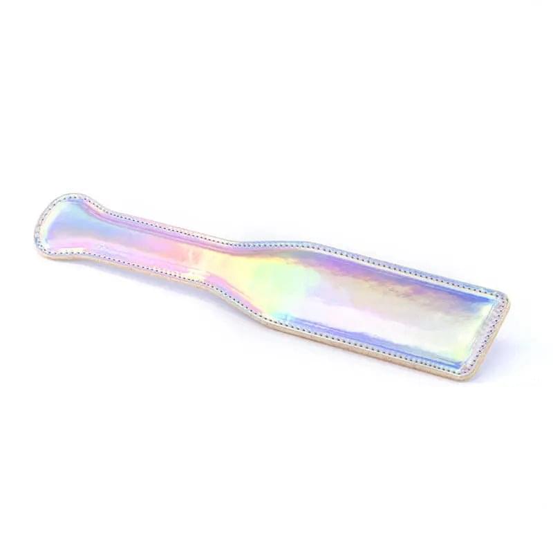 Cosmo Bondage Paddle - Rainbow - Metallic Rainbow Paddle NS Novelties Discreet Intimate Essentials.