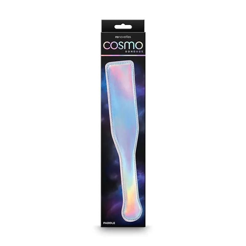 Cosmo Bondage Paddle - Rainbow - Metallic Rainbow Paddle NS Novelties Discreet Intimate Essentials.