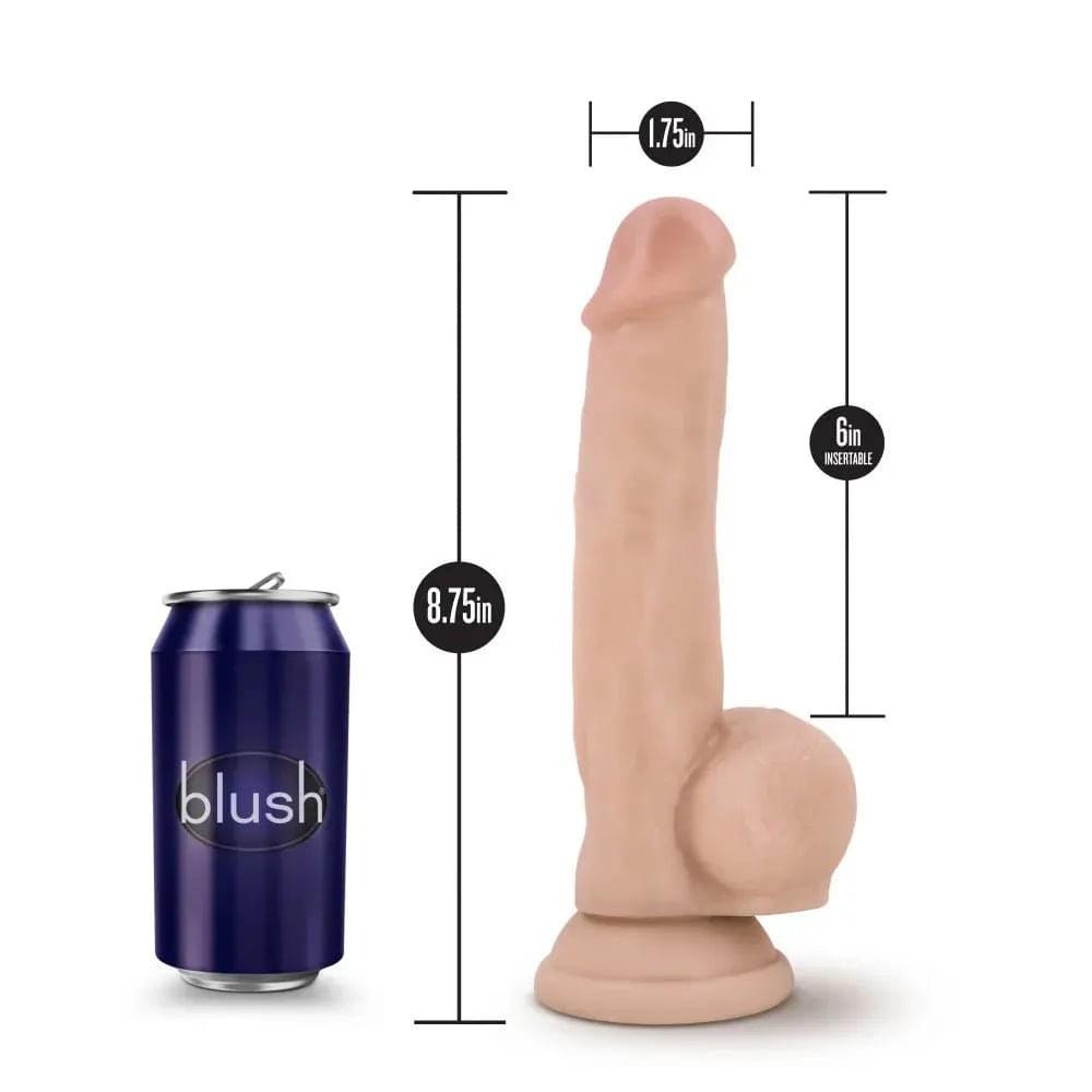 Coverboy - Mr. Jackhammer -  20.3 cm (8'') Dong Blush Novelties Discreet Intimate Essentials.
