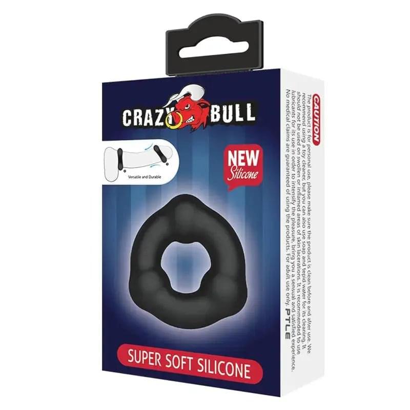 CRAZY BULL Beaded Cock Ring -  Cock Ring Crazy Bull Discreet Intimate Essentials.