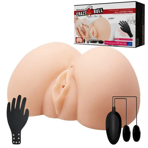 CRAZY BULL JUDY Vibrating Doggy Torso -  Vibrating Doggy-Style Masturbator Crazy Bull Discreet Intimate Essentials.