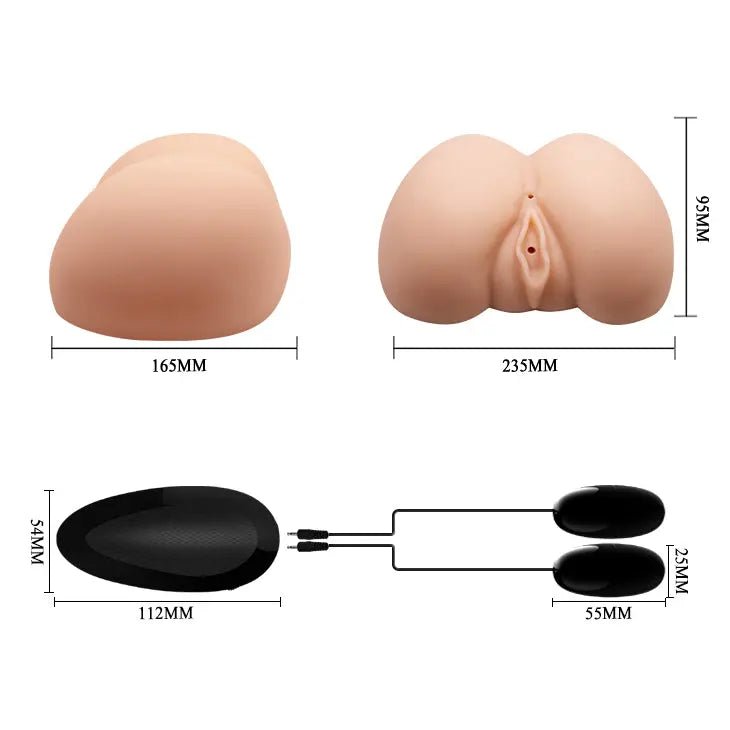 Shop affordable quality CRAZY BULL JUDY Vibrating Doggy Torso - Vibrating Doggy-Style Masturbator - Discreet Intimate Essentials - MASTURBATORS - Crazy Bull