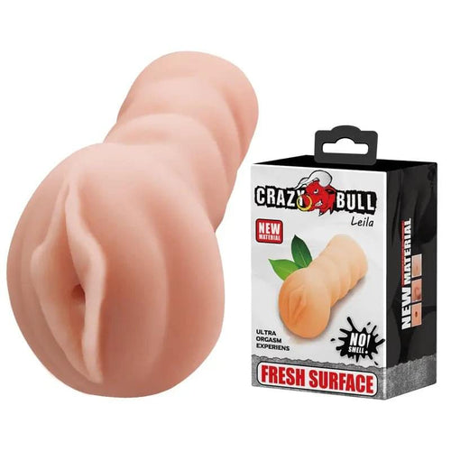 CRAZY BULL LEILA Vagina Stroker -  Vagina Stroker Crazy Bull Discreet Intimate Essentials.
