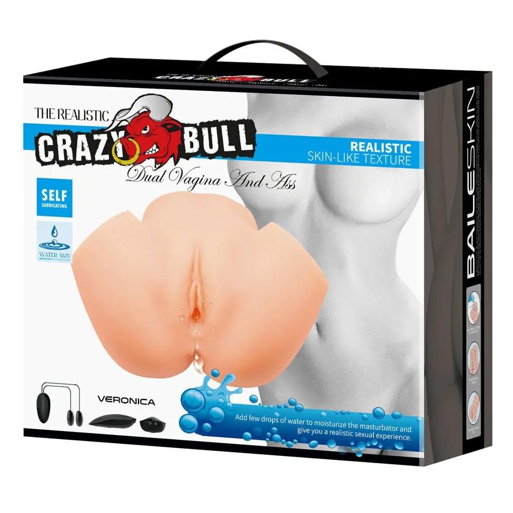 CRAZY BULL VERONICA Vibrating Torso -  Vibrating Torso Masturbator Crazy Bull Discreet Intimate Essentials.