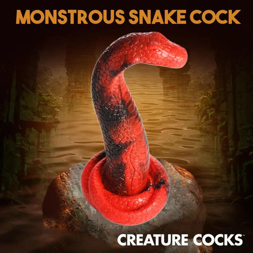 Creature Cocks King Cobra Silicone Dildo -  21.4 cm Fantasy Dildo XR Brands Discreet Intimate Essentials.
