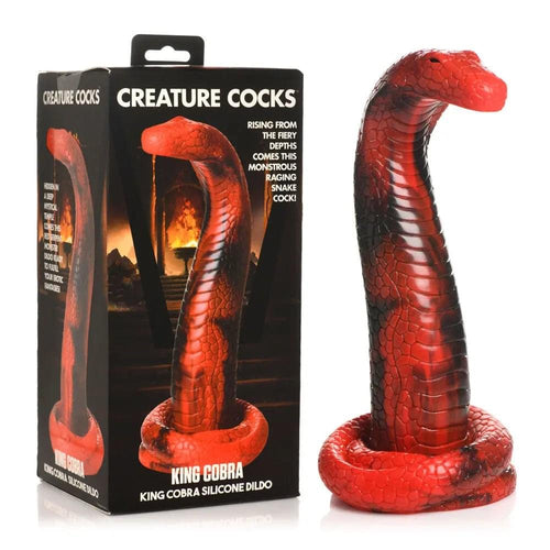 Creature Cocks King Cobra Silicone Dildo -  21.4 cm Fantasy Dildo XR Brands Discreet Intimate Essentials.
