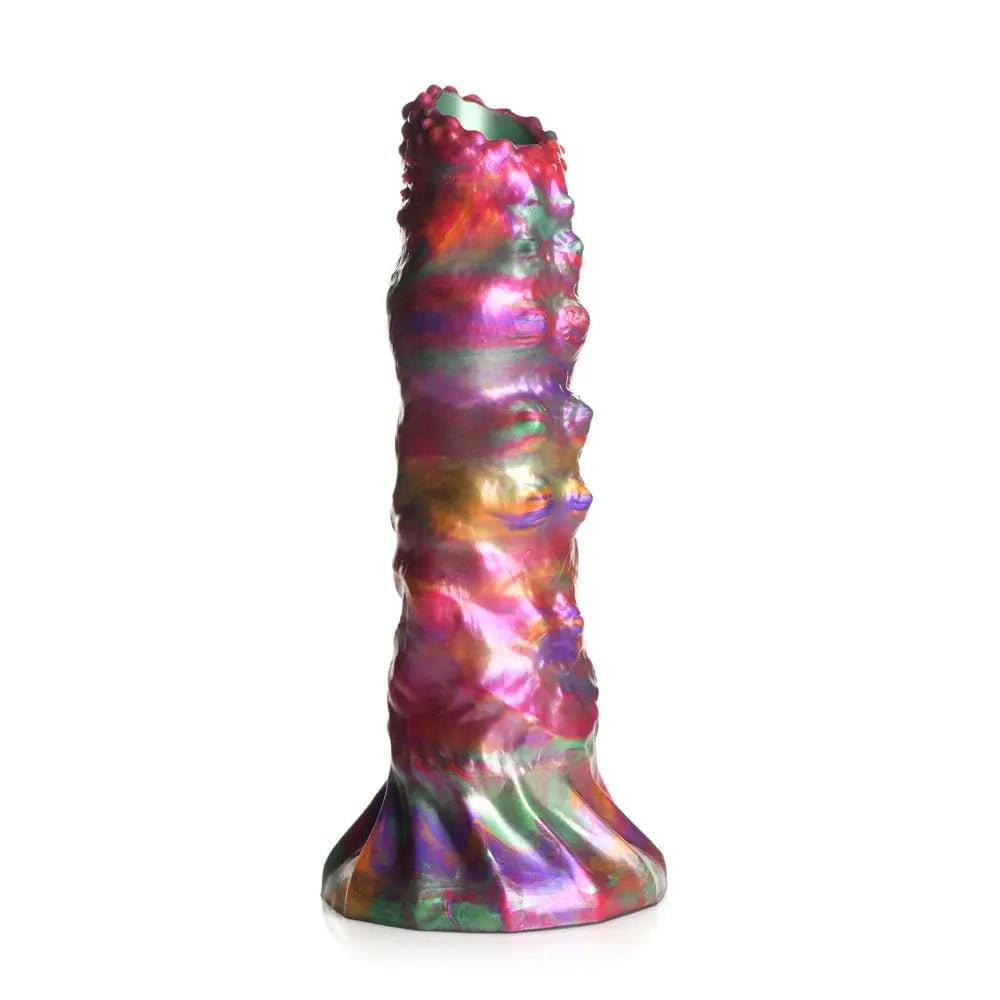 Creature Cocks Larva Silicone Dildo -  22.9 cm Fantasy Dildo with Eggs XR Brands Discreet Intimate Essentials.