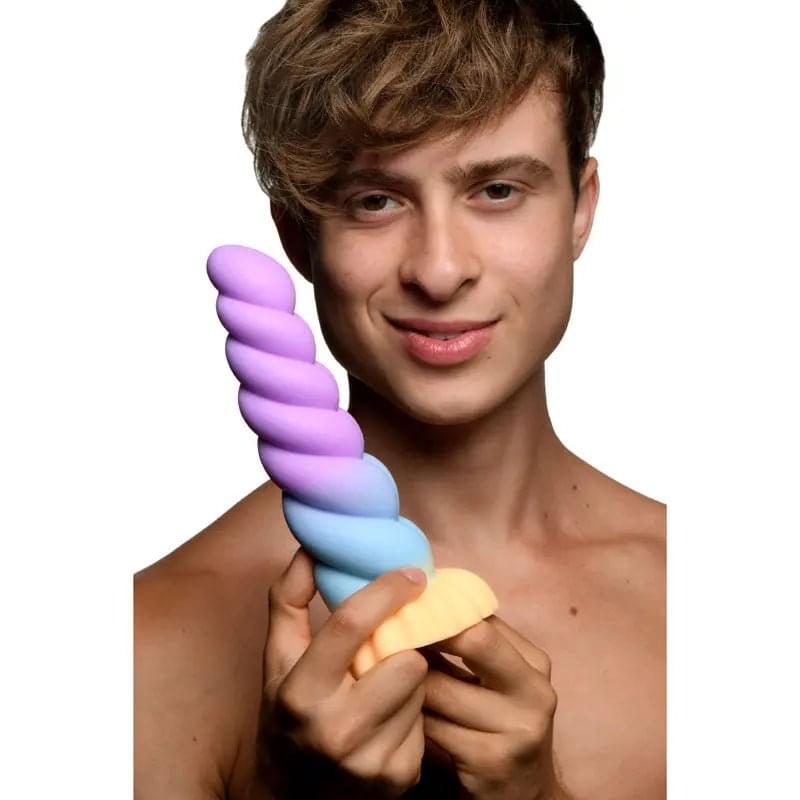 Creature Cocks Mystique Silicone Unicorn Dildo -  21 cm Fantasy Dildo XR Brands Discreet Intimate Essentials.