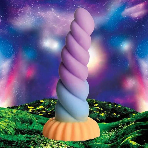 Creature Cocks Mystique Silicone Unicorn Dildo -  21 cm Fantasy Dildo XR Brands Discreet Intimate Essentials.