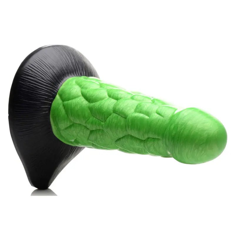 Shop affordable quality Creature Cocks Radioactive Reptile Thick Scaly Silicone Dildo - 19 cm Dildo - Discreet Intimate Essentials - DONGS - XR Brands