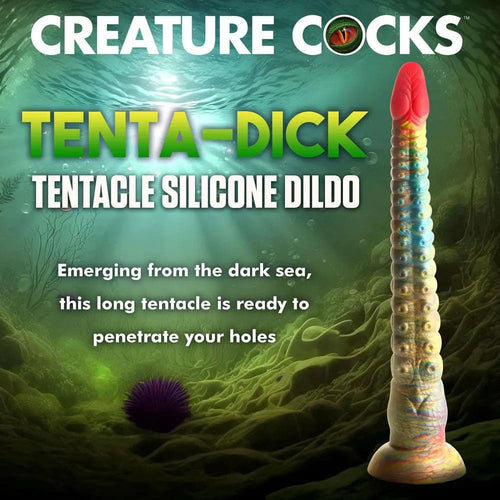Creature Cocks Tenta-Dick - Multi- 32 cm Tentacle Fantasy Dildo XR Brands Discreet Intimate Essentials.