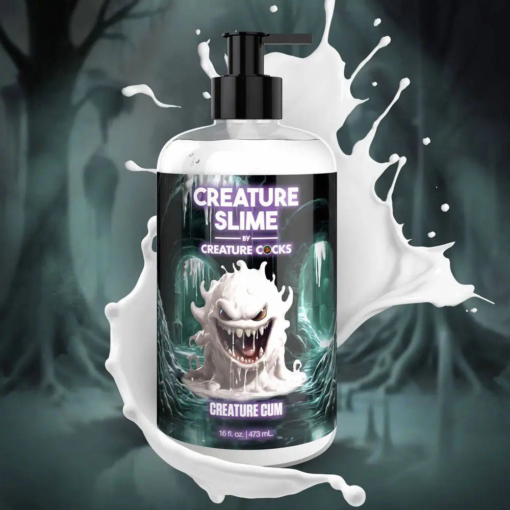Shop affordable quality Creature Slime by Creature Cocks - Creature Cum - Cum Lubricant - 473 ml Pump Bottle - Discreet Intimate Essentials - LOTIONS & LUBES - XR Brands