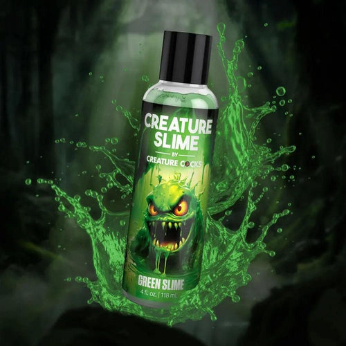 Creature Slime by Creature Cocks -  Slime -  Water Based Lubricant - 118 ml Bottle XR Brands Discreet Intimate Essentials.
