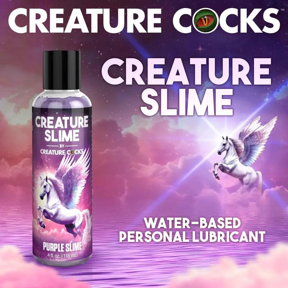 Creature Slime by Creature Cocks -  Slime -  Water Based Lubricant - 118 ml Bottle XR Brands Discreet Intimate Essentials.