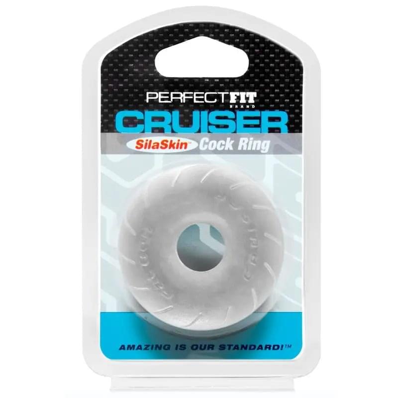 Cruiser Ring 2.5in SilaSkin Clear PerfectFit Discreet Intimate Essentials.