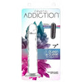 Crystal Dildo Straight 7in Clear Addiction Discreet Intimate Essentials.