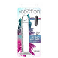 Crystal Dildo Straight 9in Clear Addiction Discreet Intimate Essentials.