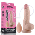 Shop affordable quality Cumming Softee Soft Ejaculation Cock 8'' with Balls - 20.3 cm Squirting Dong - Discreet Intimate Essentials - DONGS - Lovetoy