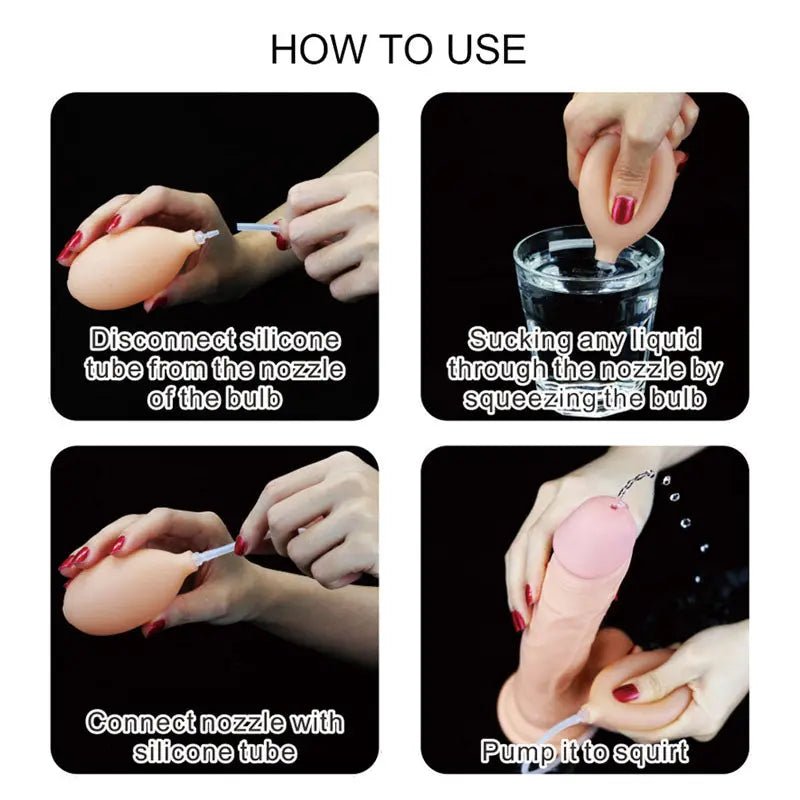 Shop affordable quality Cumming Softee Soft Ejaculation Cock 8.5'' - 21.6 cm Squirting Dong - Discreet Intimate Essentials - DONGS - Lovetoy