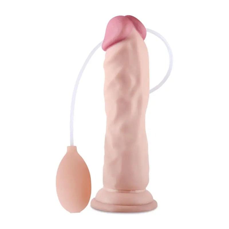 Cumming Softee Soft Ejaculation Cock 8.5'' -  21.6 cm Squirting Dong Lovetoy Discreet Intimate Essentials.