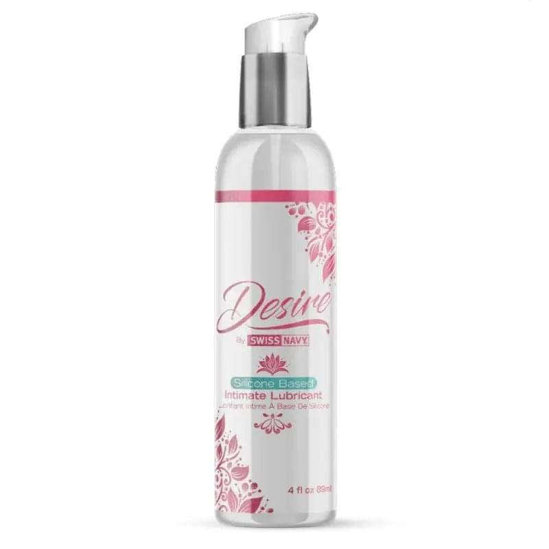 Desire Silicone Based Intimate Lubricant 4oz/118ml Swiss Navy Discreet Intimate Essentials.
