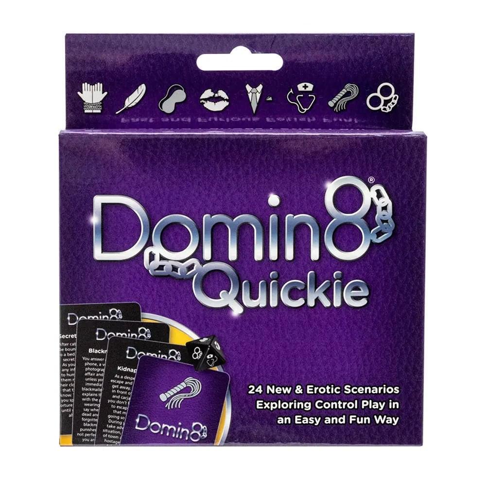 Domin8 Quickie - Couples Card Game Creative Conceptions Discreet Intimate Essentials.