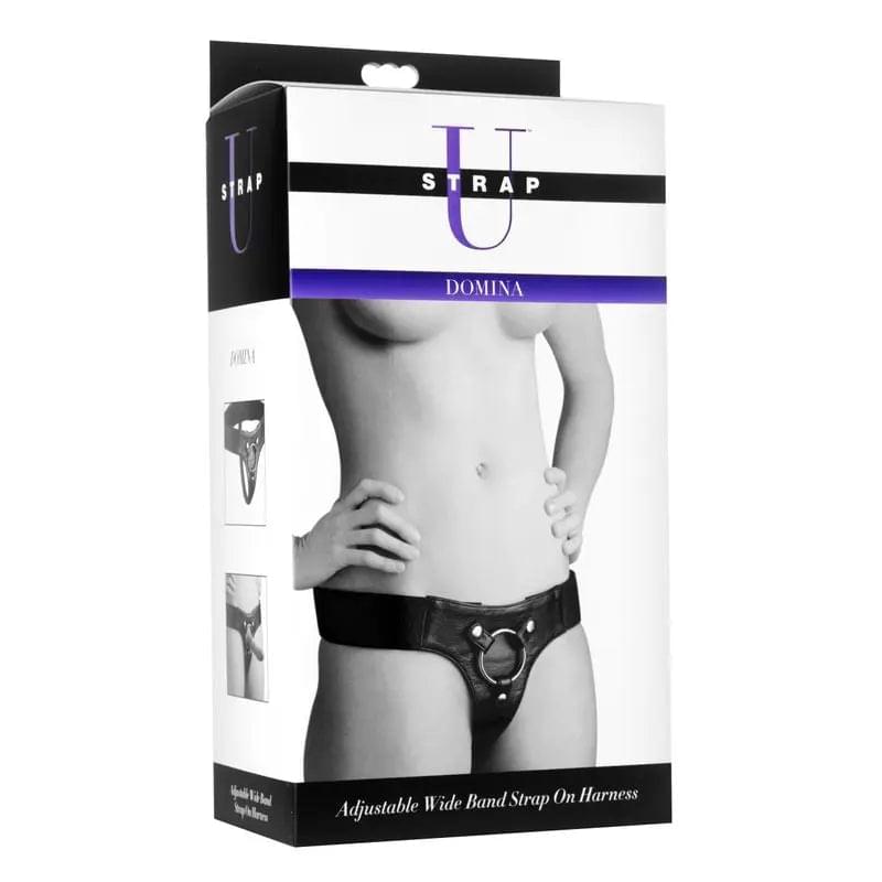 Domina Wide Band Strap On Harness Strap U Discreet Intimate Essentials.
