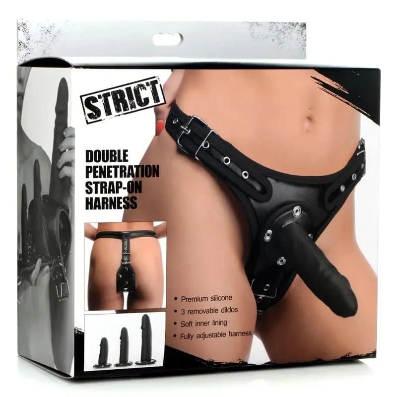 Double Penetration Strap On Harness Strict Discreet Intimate Essentials.