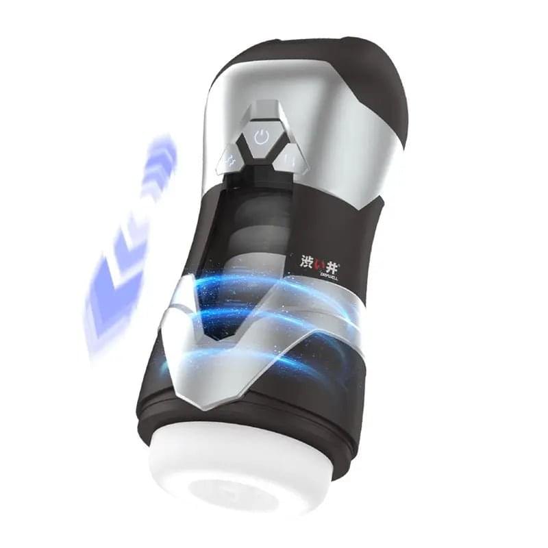 DVA Automatic USB Thrusting and Vibrating Masturbator Drywell Discreet Intimate Essentials.