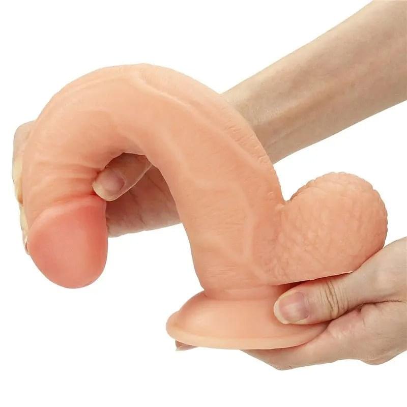 Easy Strap On Set 8.5in Lovetoy Discreet Intimate Essentials.