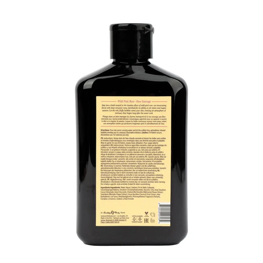 Shop affordable quality EB Aphrodisiac Bubble Bath WILD PINK ROSE - 250 ml - Wild Pink Rose Scented Bubble Bath - 250 ml Bottle - Discreet Intimate Essentials - HEALTH CARE - Earthly Body