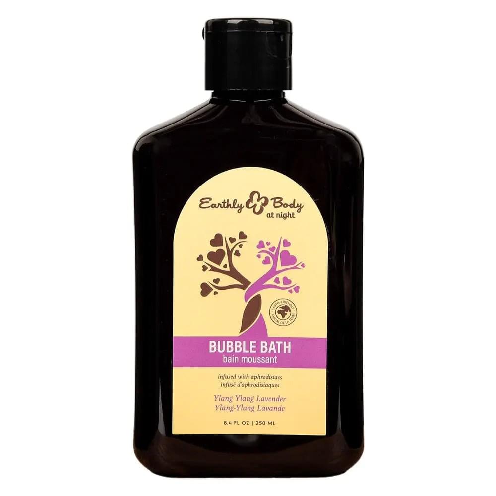 EB Aphrodisiac Bubble Bath YLANG YLANG LAVENDER - 250 ml - Ylang Ylang Lavender Scented Bubble Bath  - 250 ml Bottle Earthly Body Discreet Intimate Essentials.