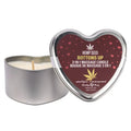 Shop affordable quality EB Hemp Seed 3 in 1 Massage Heart Candle - Bottom's Up - Bottoms Up (Wild Blueberries, Dewy Meadow-grass, Sweet Wildflowers) - 113 g - Discreet Intimate Essentials - CANDLES - Earthly Body