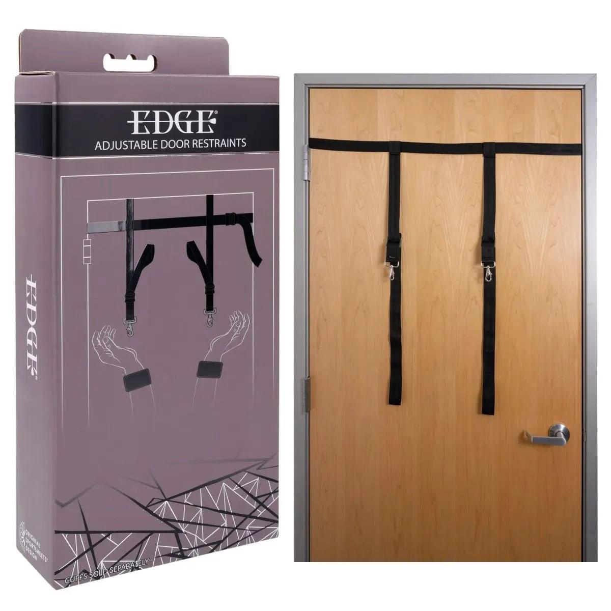 EDGE Adjustable Door Restraints -  Restraints (Cuffs not included) Sportsheets Discreet Intimate Essentials.