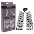EDGE Body Zipper Clothes Pins -   Pins - Set of 16 Sportsheets Discreet Intimate Essentials.