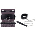 EDGE Collar & Leash -  Neck Restraint with Heavy Duty Metal Leash Sportsheets Discreet Intimate Essentials.